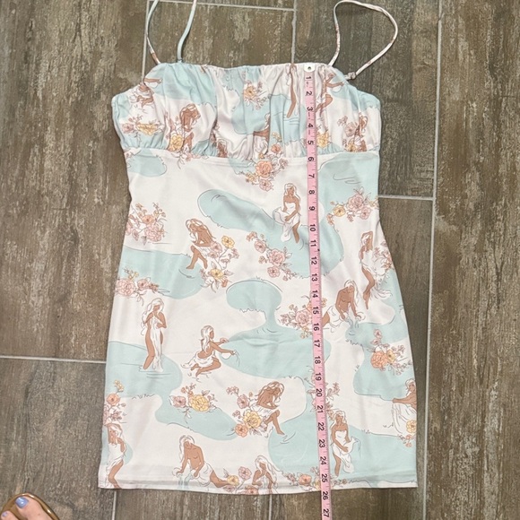 Song of Style Willow Mini Elegant White Dress - Picture 8 of 10